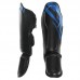 Захист гомілки та стопи Муай Тай, ММА, Кікбоксинг FitBox S, чорний-синій, код: BO-4997_SBL Захист гомілки та стопи Муай Тай, ММА, Кікбоксинг FitBox S, чорний-синій, код: BO-4997_SBL