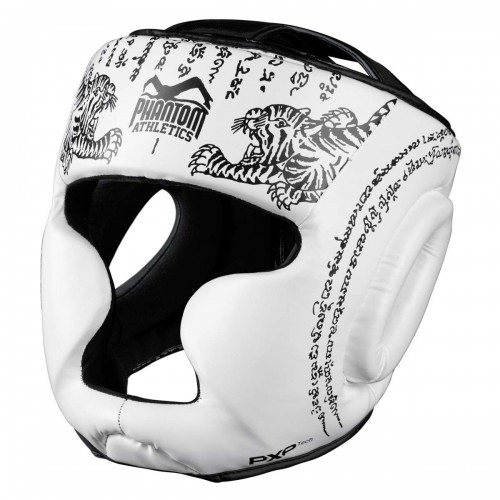 Боксерський шолом Phantom Muay Thai Full Face White, код: PHHG2680