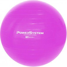 М"яч для фітнесу і гімнастики Power System Pro Gymball Pink 750 мм, код: 4013PI-0