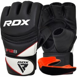 Рукавиці для ММА RDX Model GGRF L, чорний, код: GGR-F12B-L