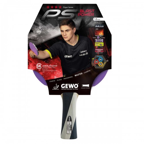 Ракетка для настільного тенісу Gewo PS Blast Power FL (1074100001), код: 931014-SVA