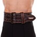 Пояс для пауерліфтингу шкіряний Velo XL коричневий, код: VL-8185_XL
