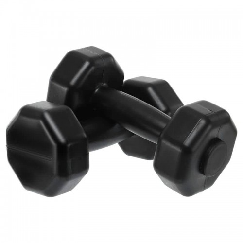 Гантелі для фітнесу пластикові Champion 2х1кг, чорний, код: TA-9820-1_BK Гантелі для фітнесу пластикові Champion 2х1кг, чорний, код: TA-9820-1_BK