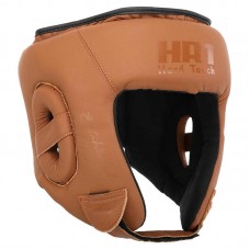 Шолом боксерський відкритий шкіряний Hard Touch L, коричневий, код: BO-4232_LBR