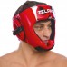 Шолом боксерський відкритий Zelart L чорний-червоний, код: BO-1316_LR-S52