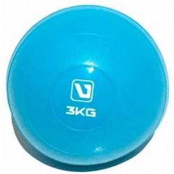 Медбол м"який LiveUp Soft Weight Ball 3 кг, блакитний, код: 6951376126297 Медбол м"який LiveUp Soft Weight Ball 3 кг, блакитний, код: 6951376126297