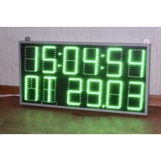 Багатофункціональний табло (день тижня на українському) LedPlay 600х300х50 мм, код: 07621-ST