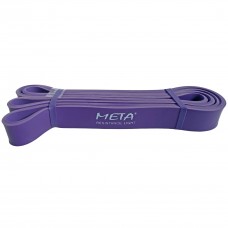 Гумка-петля силова Meta Elastic power band Light 2,9х208 см, фіолетовий, код: 080101515672