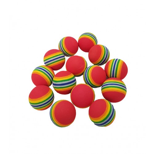 М"яч масажний для зняття стресу WorldSport 35мм, 6шт в упаковці, код: 25415-108-WS