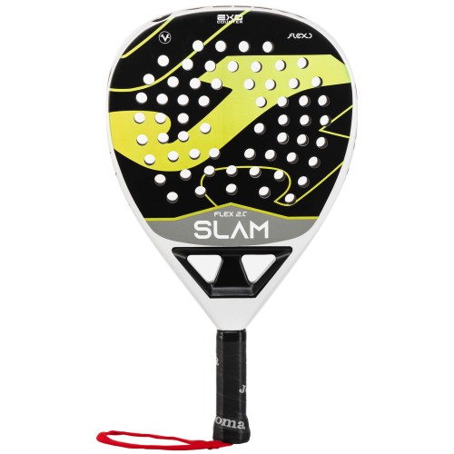 Ракетка для падел-тенісу Padel Joma Slam Flex зелений-білий, код: 401576-452-S52 Ракетка для падел-тенісу Padel Joma Slam Flex зелений-білий, код: 401576-452-S52