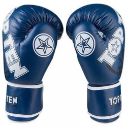 Боксерські рукавички TopTen Warrior 12oz, синій, код: TTW-12B-WS