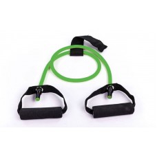 Еспандер трубчастий з ручками та дверним фіксатором FitGo 1200х9 мм, код: FI-2659-G-S52 Еспандер трубчастий з ручками та дверним фіксатором FitGo 1200х9 мм, код: FI-2659-G-S52