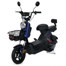 Електроскутер Profi Bolt 500W з кошиком, синій, код: 6903317779437