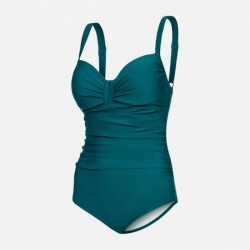 Купальник закритий для жінок Aqua SpeedOlivia, розмір 46 (3XL), темно-зелений, код: 5905718601158