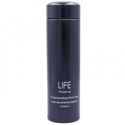 Термос сталевий Camping Life 450 мл чорний, код: D-010_BK