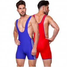 Трико для боротьби та важкої атлетики двостороннє чоловіче PlayGame L (48-50), червоний-синій, код: CO-3044_LRBL Трико для боротьби та важкої атлетики двостороннє чоловіче PlayGame L (48-50), червоний-синій, код: CO-3044_LRBL