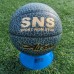 М"яч баскетбольний SNS U7201 №7, чорний-бірюзовий, код: 00400-SNS