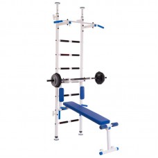Шведська стінка-стійка BioGym Сталкер білий, код: L-6779-S52 Шведська стінка-стійка BioGym Сталкер білий, код: L-6779-S52