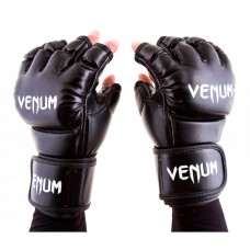 Перчатки Venum MMA S, M, L, XL, черный, код: VM364-SBL-WS