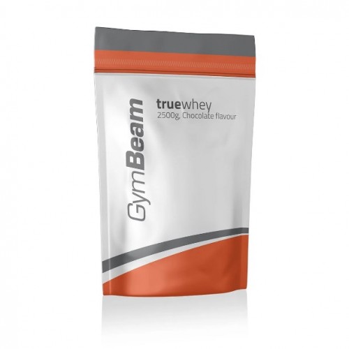 Протеїн GymBeam True Whey 2500 г, шоколад-стевія, код: 8588006751239