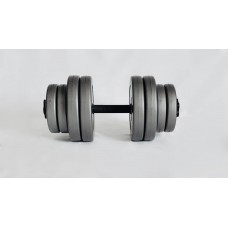 Гантелі WCG Grey 1x15кг, код: 01015G-IF Гантелі WCG Grey 1x15кг, код: 01015G-IF