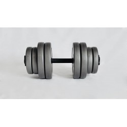 Гантелі WCG Grey 1x15кг, код: 01015G-IF Гантелі WCG Grey 1x15кг, код: 01015G-IF