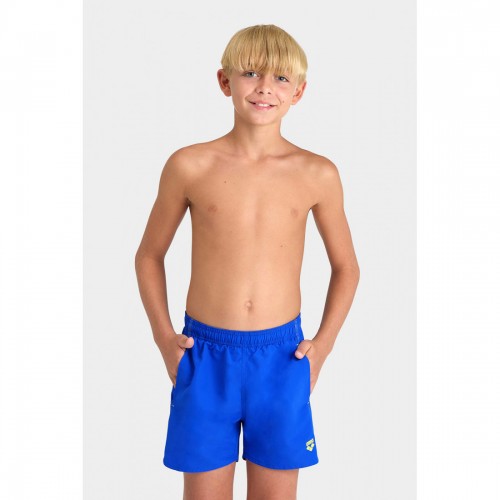 Шорти для плавання дитячі Arena Beach Boxer Solid R, 10-11 років, зріст 140 см, зелений-синій, код: 3468336952313