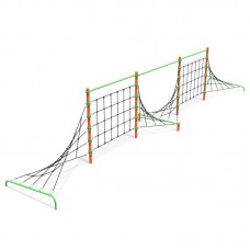 Канатний паркан InterAtletika 13042х2042х2483 мм, код: LK822.1-SM Канатний паркан InterAtletika 13042х2042х2483 мм, код: LK822.1-SM