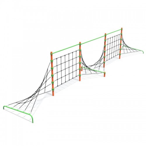 Канатний паркан InterAtletika 13042х2042х2483 мм, код: LK822.1-SM