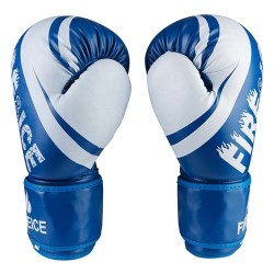 Боксерські рукавички Fire&Ice DX синій 8oz, код: FR-18/8B