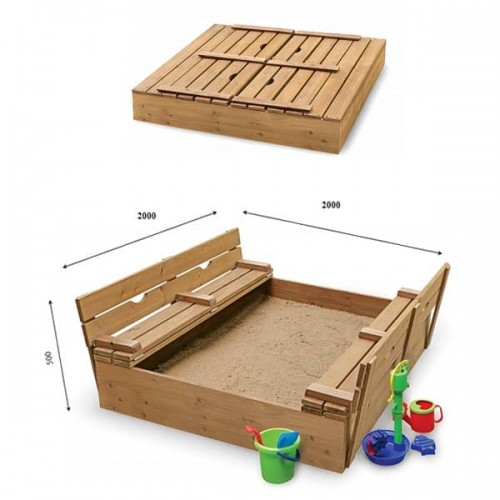 Дитяча пісочниця SportBaby 31 200х200 см, код: Пісочниця 31 Дитяча пісочниця SportBaby 31 200х200 см, код: Пісочниця 31