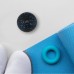 Масажний м"яч PowerPlay Epp Massage Ball 100 мм, чорний-синій, код: PP-4351_Blue_d10