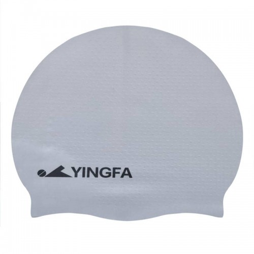 Шапочка для плавання силіконова для дорослих Yingfa сірий, код: C0068_GR