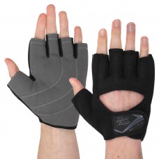 Рукавички для фітнесу та тренувань Hard Touch L, чорний, код: FG-9529_LBK