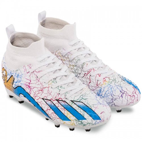 Сороконіжки футбольні підліткові з носком PlayGame розмір 36, білий, код: 2522-1-35-39-3_36