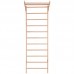 Шведська стінка-стійка з незнімним турником BioGym Kinder Wood-1-240 дерево, код: L-6791-S52