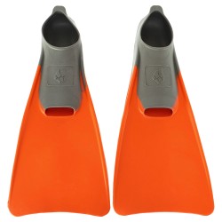 Ласти із закритою п'ятою MadWave розмір 36-37, помаранчевий, код: M074605307W Ласти із закритою п'ятою MadWave розмір 36-37, помаранчевий, код: M074605307W