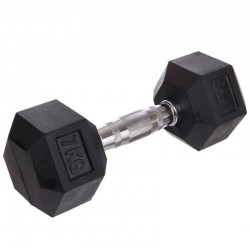 Гантель цільна шестигранна BioGym 1x7кг, код: SC-8013-7-S52 Гантель цільна шестигранна BioGym 1x7кг, код: SC-8013-7-S52