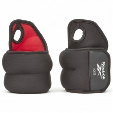 Обтяжувачі на зап"ястя Reebok 2x1 кг, чорний-червоний, код: RAWT-11211-IA Обтяжувачі на зап"ястя Reebok 2x1 кг, чорний-червоний, код: RAWT-11211-IA