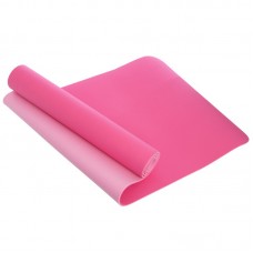 Килимок для фітнесу та йоги FitGo 6 мм рожевий-світло-рожевий, код: FI-3046_PLP