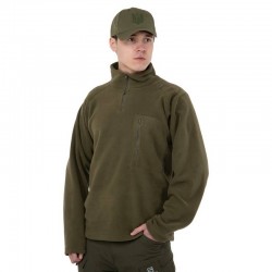 Кофта флісова Tactical Military Rangers 4XL, оливковий, код: ZM-M302_4XLOL