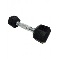 Гантель шестигранний гумовий HouseFit DD 6442-2, 1х2 кг, код: К00012791 Гантель шестигранний гумовий HouseFit DD 6442-2, 1х2 кг, код: К00012791