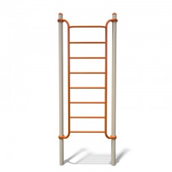 Шведська драбина InterAtletika 1230х283х2705 мм, код: S839.1-SM