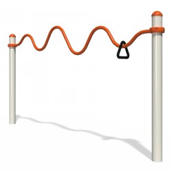 Поручень хвилястий InterAtletika, код: S839.13-SM
