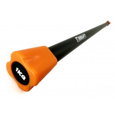 Палка гімнастична (Бодибар) EasyFit Body Bar 1 кг, чорний-помаранчевий, код: EF-1251-1