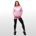 Толстовка жіноча GymBeam Clothing Athlete Pink XS, рожевий, код: 216431-GB