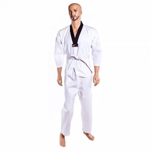 Кімоно тхеквондо WTF, зріст 180 см, білий, код: WTF180-WS Кімоно тхеквондо WTF, зріст 180 см, білий, код: WTF180-WS
