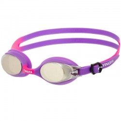 Окуляри для плавання дзеркальні лінзи Yingfa фіолетовий, код: J729AF-M_V