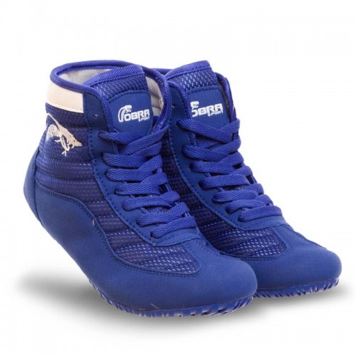 Борцівки Cobra розмір 38 (24см), синій, код: 3053_38BL Борцівки Cobra розмір 38 (24см), синій, код: 3053_38BL