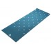 Двосторонній килимок для йоги Reebok Double Sided Yoga Mat 1730х610х4 мм, блакитний-білий, код: 5055436105848